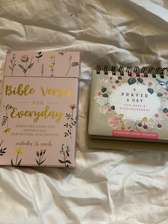 Eccolo Other - Bible Verses for Everyday Scripture Cards and A Prayer a Day, 2 items